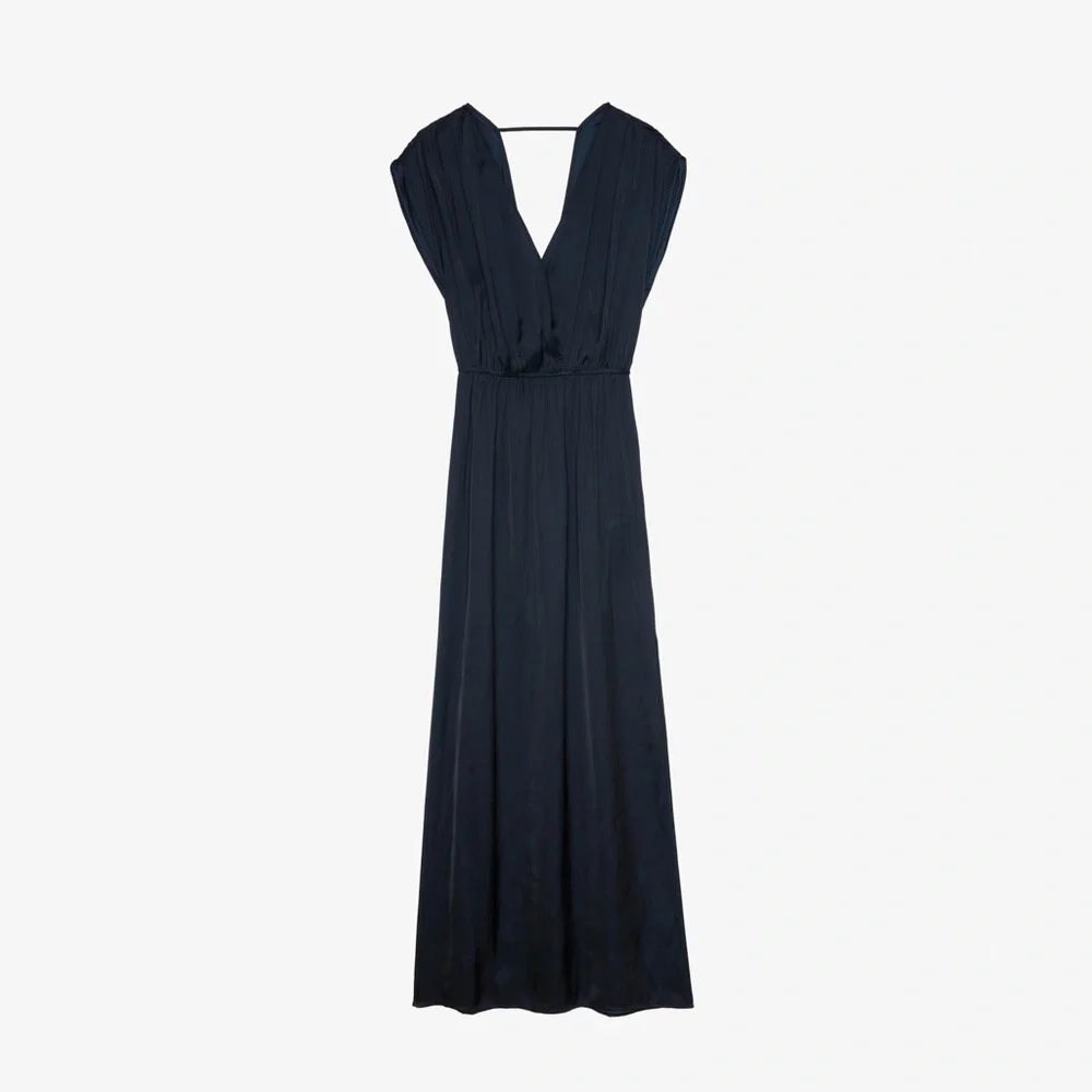 Zadig & Voltaire Ritmic Satin Dress - Picture 5 of 14